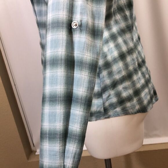 a.n.a. country western style long sleeve blouse - Picture 5 of 8